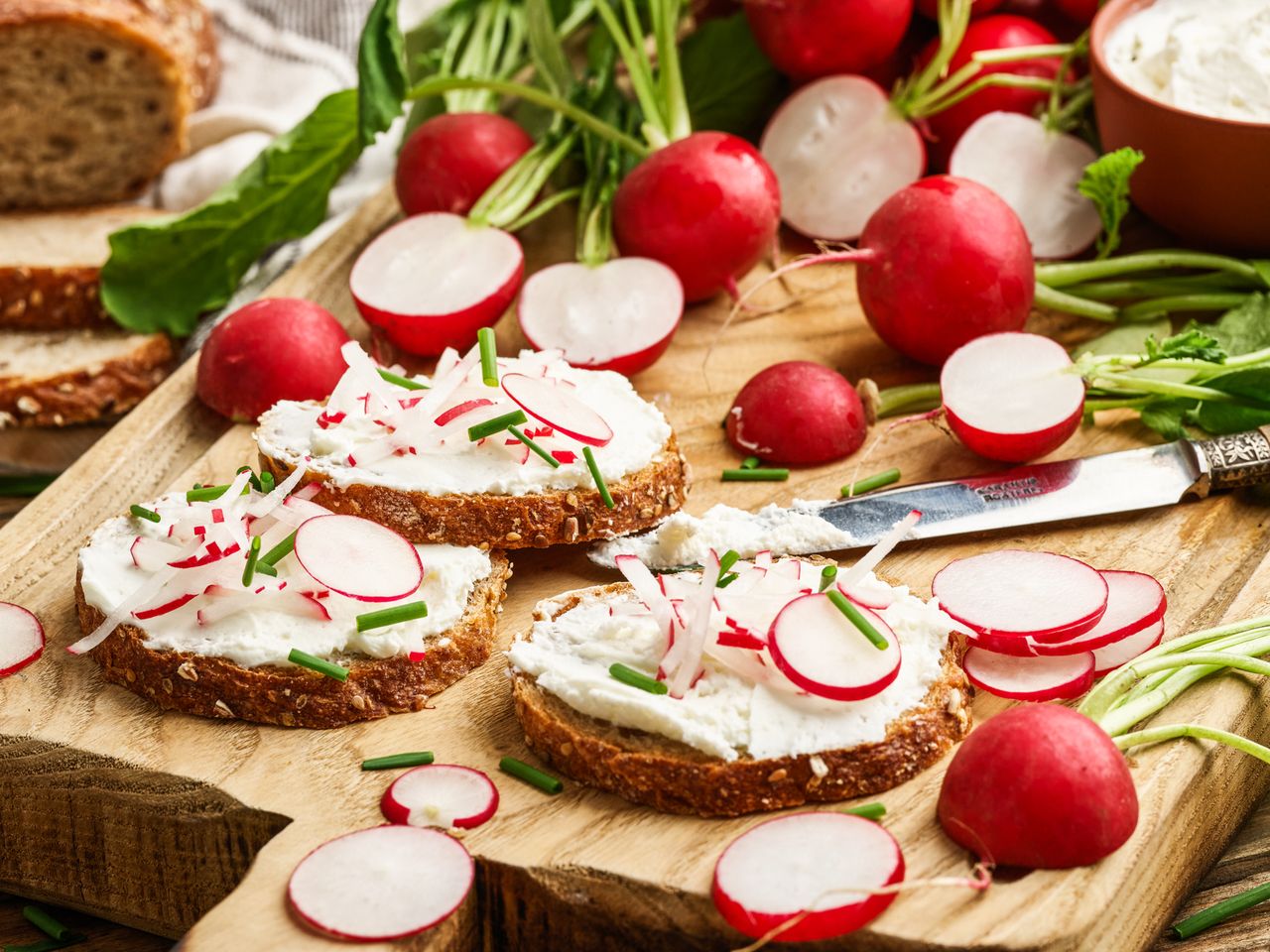 Radieschen Scharf Lecker Und Gesund 