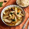 Curry mit Schwarzwurzeln und Gemüse
