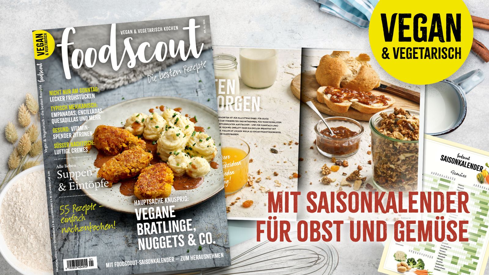 foodscout: Das vegane Geniesser-Magazin