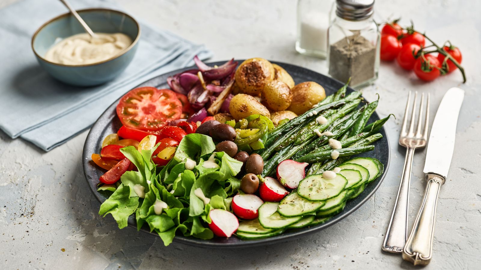 Nizza Salat – vegan