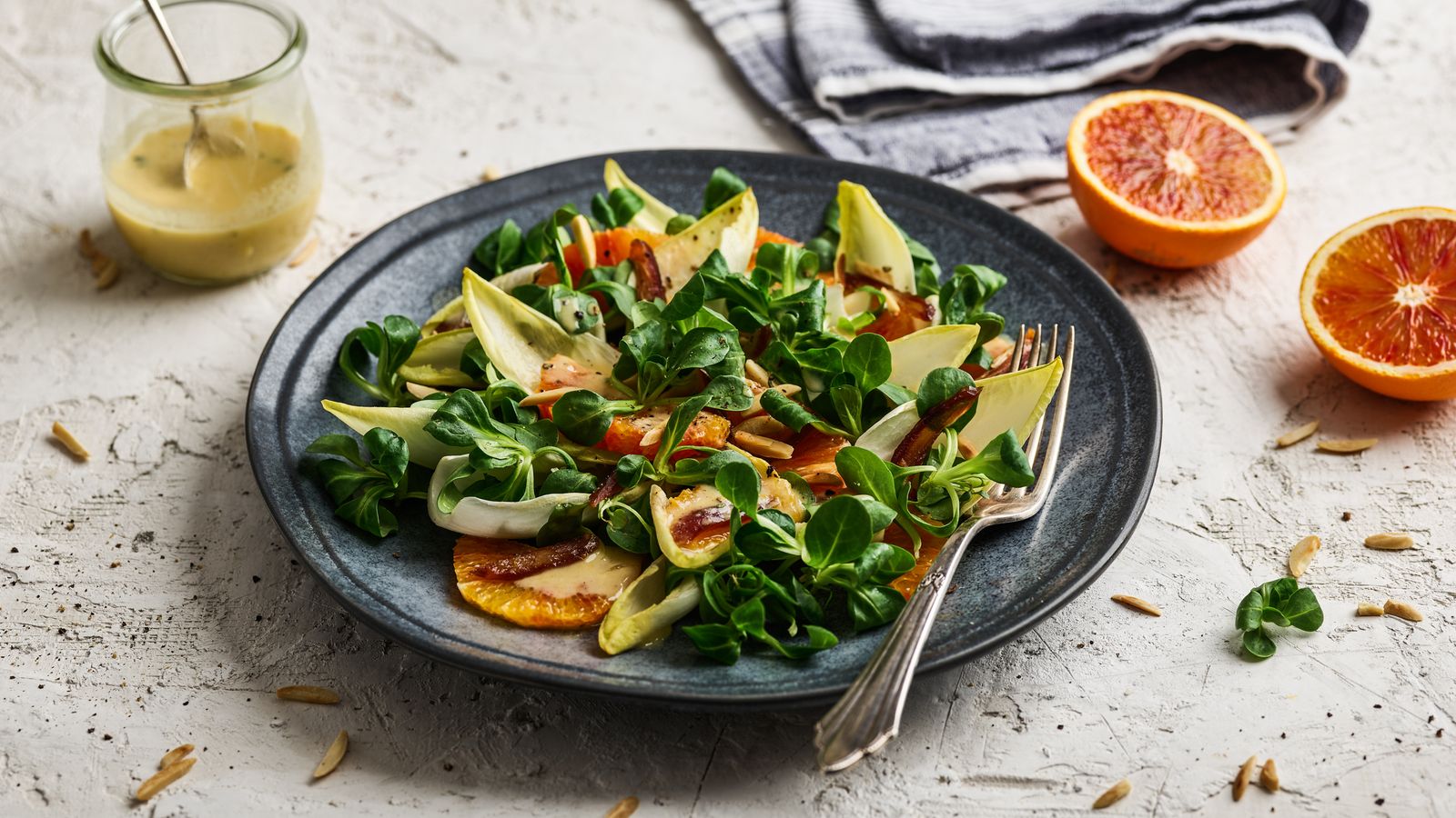 Chicorée-Salat mit Orangen