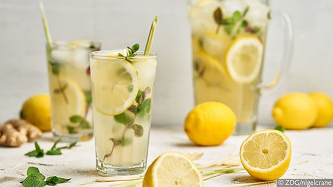 Entgiftende Zitronen-Limonade
