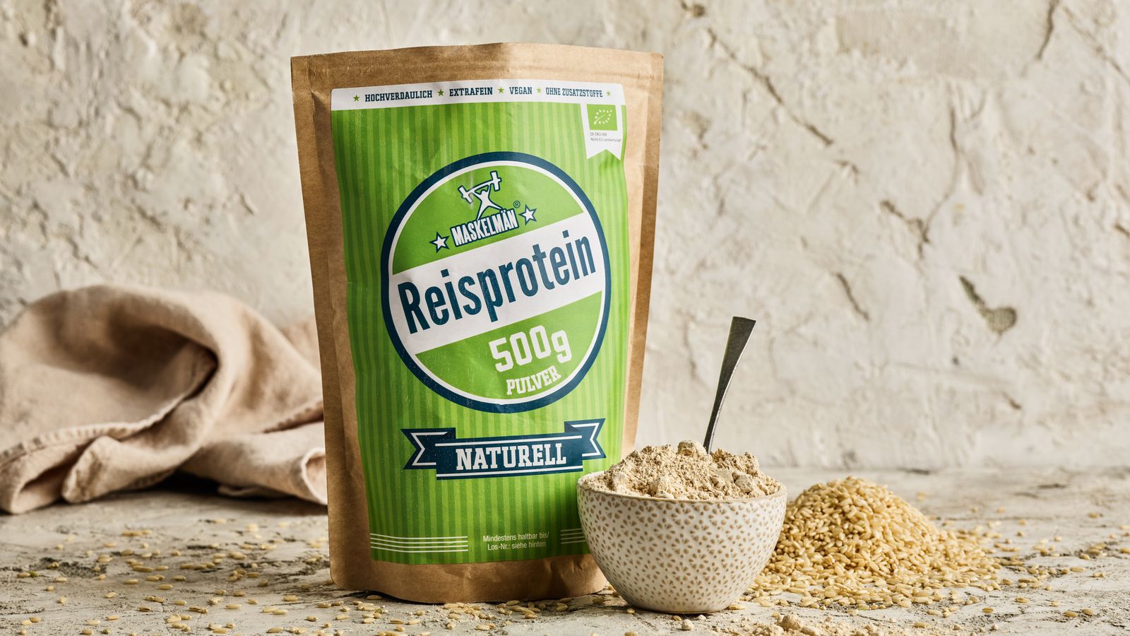 Reisprotein – Das Proteinpulver der Zukunft