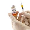 Eine Ampulle HPV-Impfung