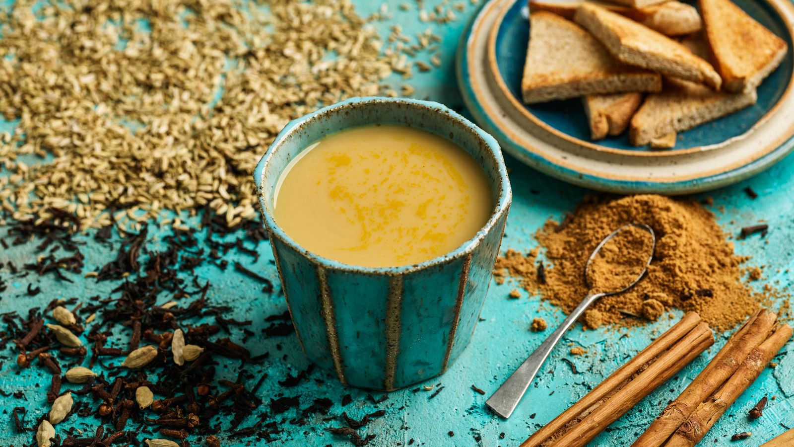 Vegane Masala Chai Latte