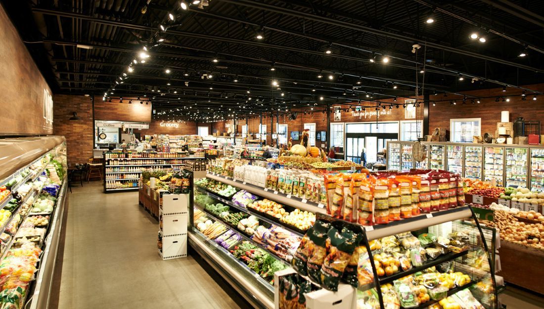 Supermarkt im Ganzen