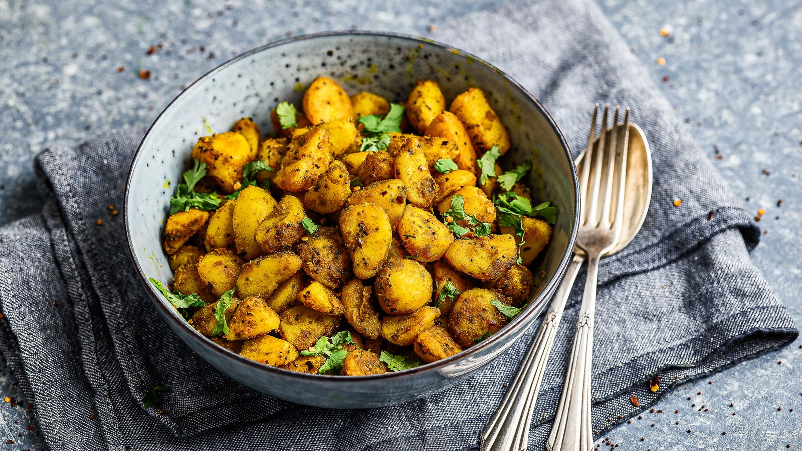Bratkartoffeln – Indisch