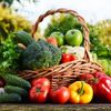 Gesmüse und Obst in einem Korb