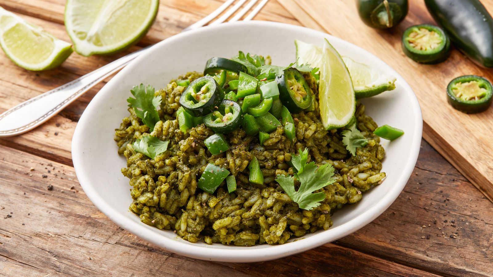Mexikanischer grüner Reis – Arroz Verde