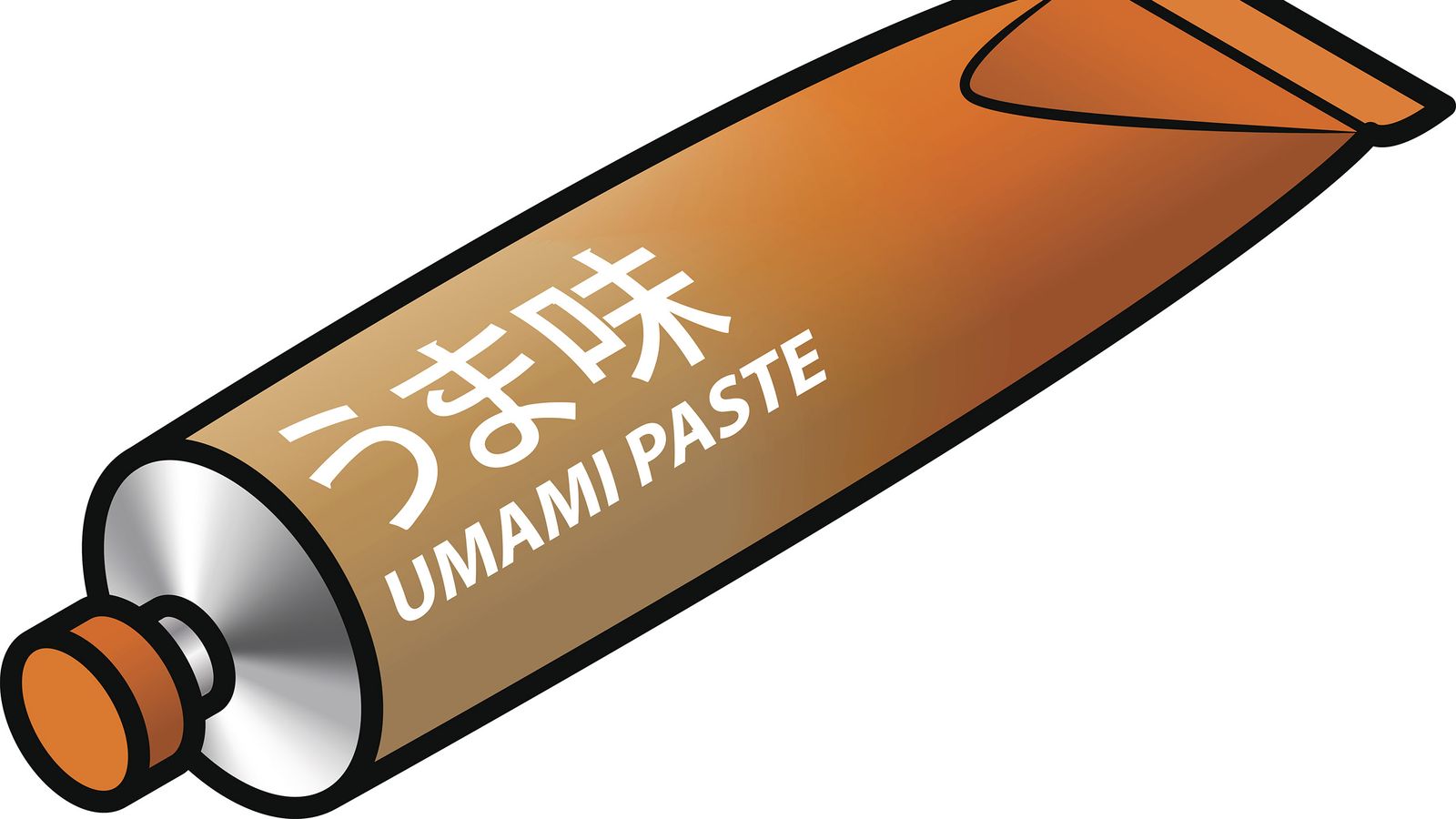 Umami, ein Geschmacksverstärker, in einer Tube