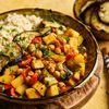 Gemüsepfanne mit Couscous – orientalisch