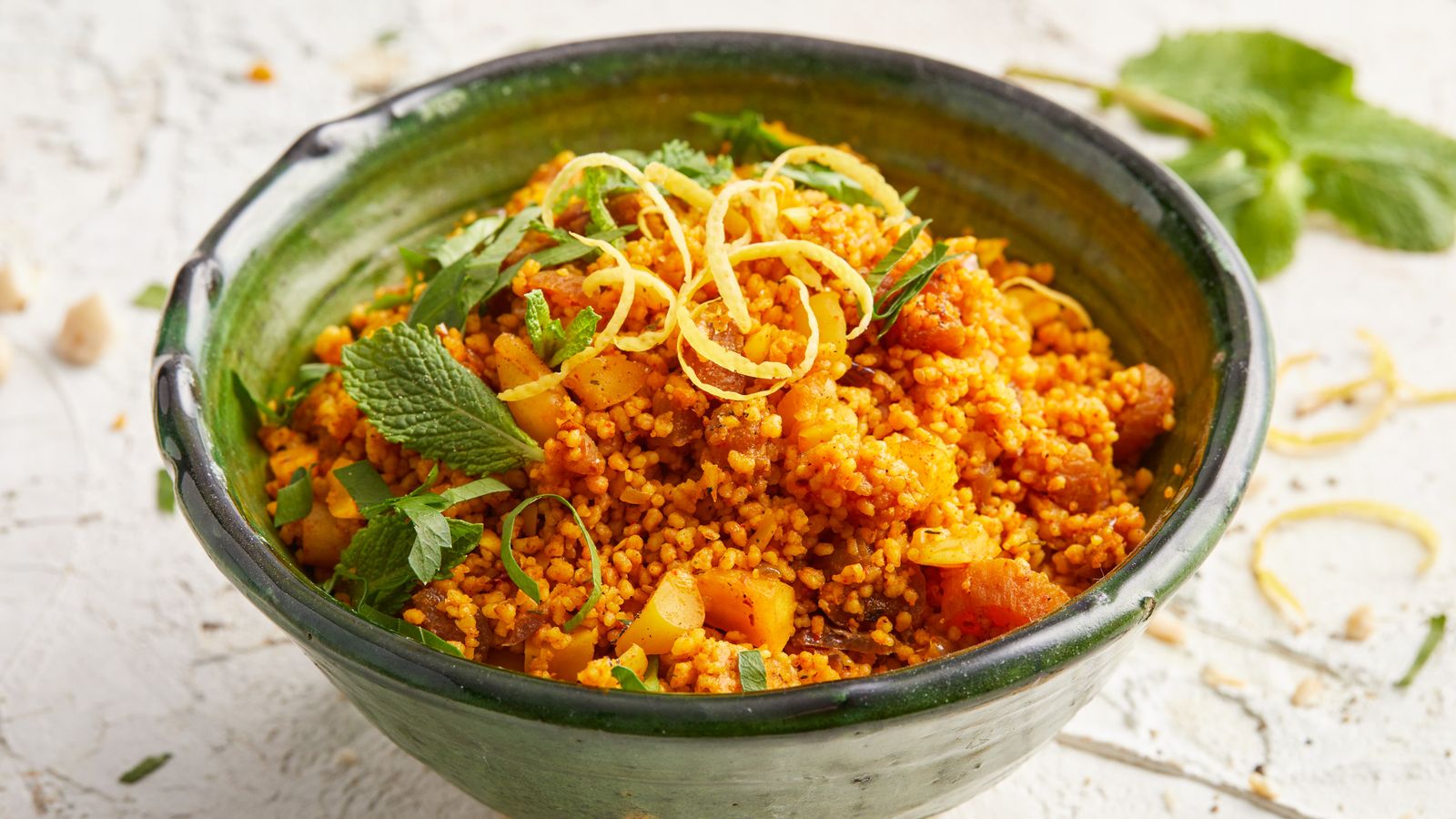 Couscous-Salat mit Aprikosen