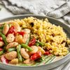 Curry aus weissen Bohnen und Hirse – vegan