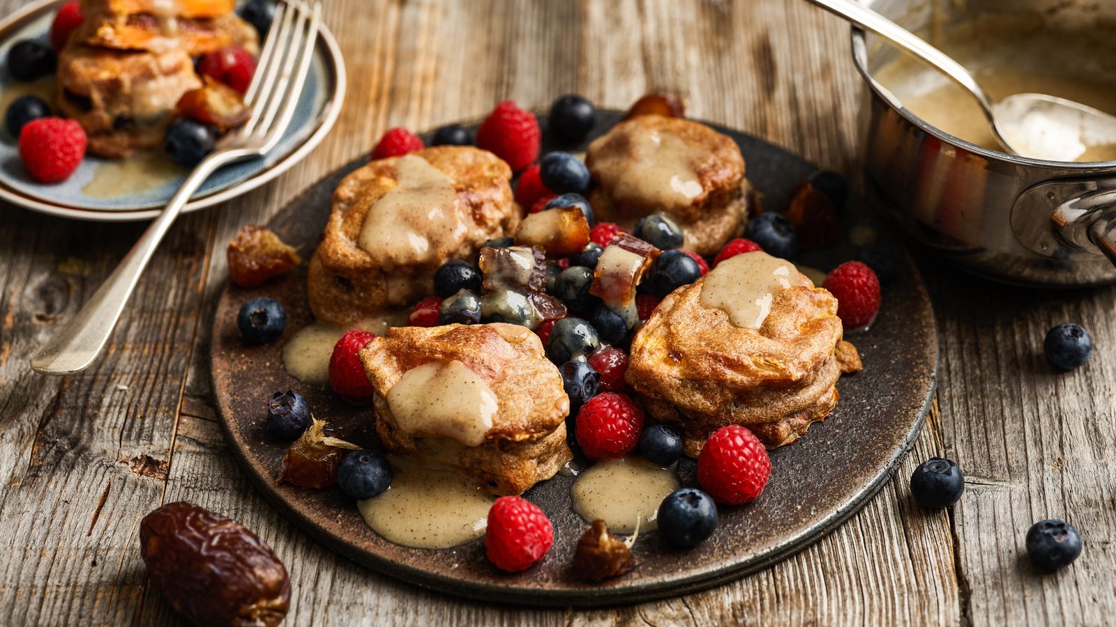 Dessert - Süsskartoffel-Dattel-Türmchen