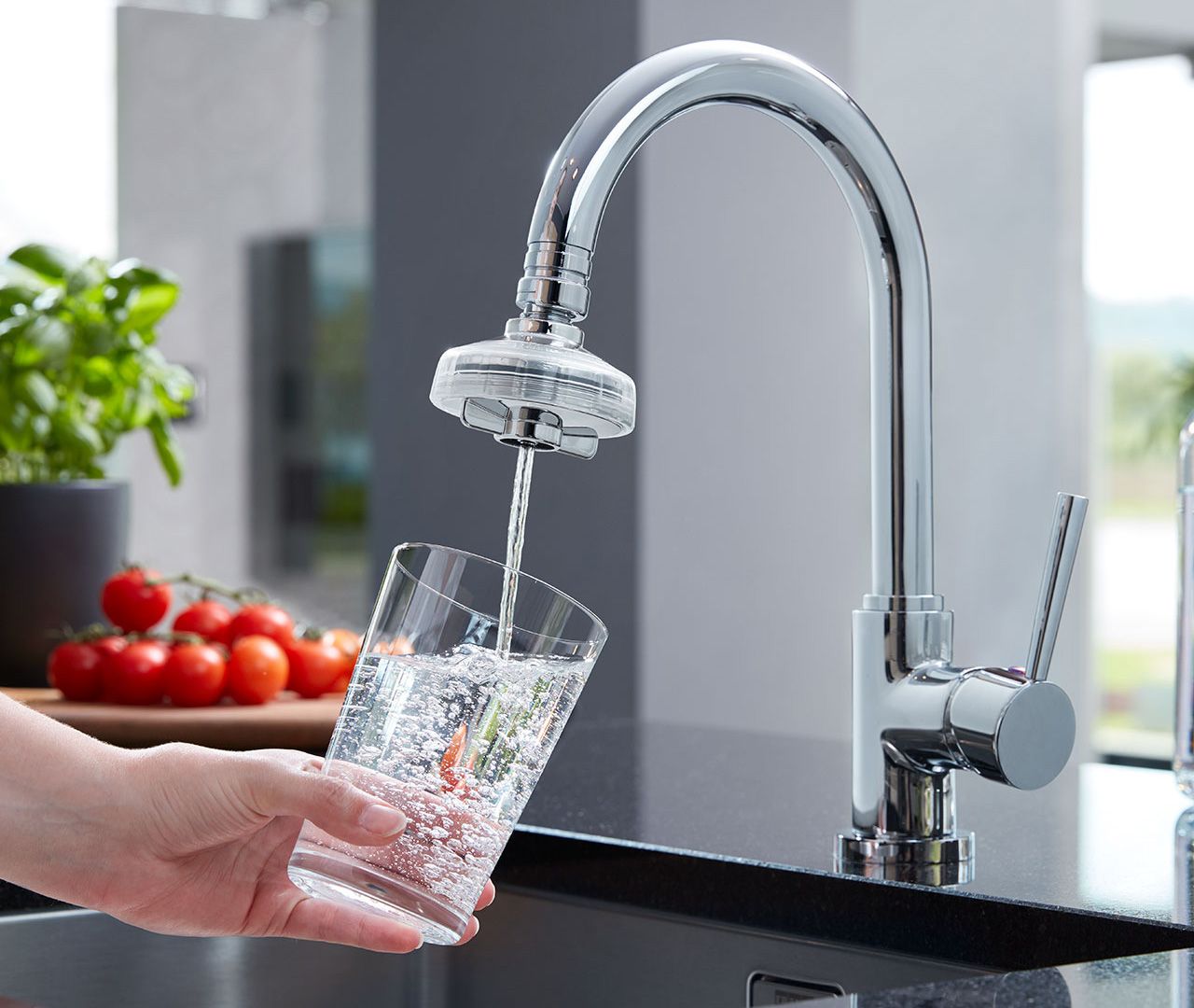 Wasserfilter für die Küche ohne Chemie
