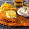 Schnitzel mit Bier