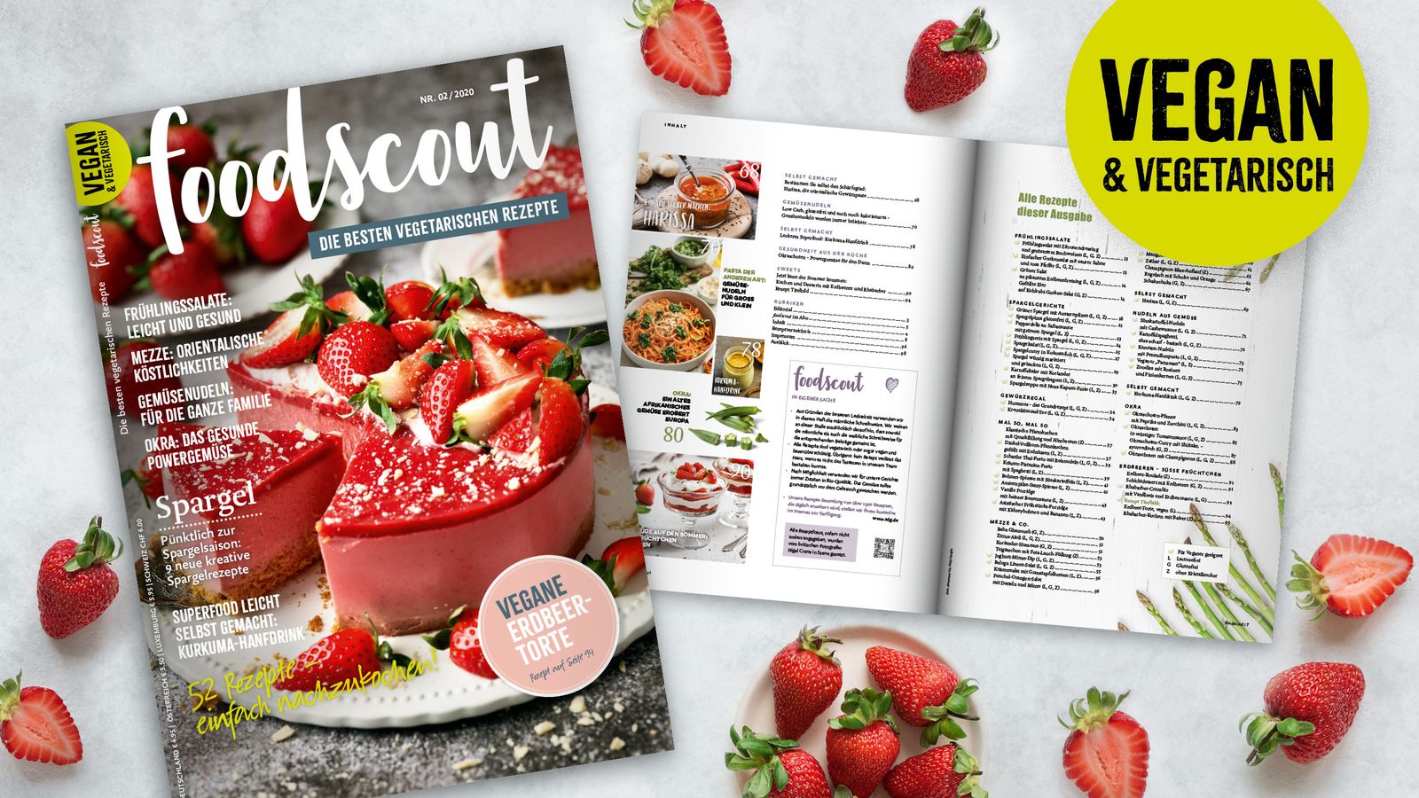 Jetzt im Supermarkt und am Kiosk: Die neue Foodscout