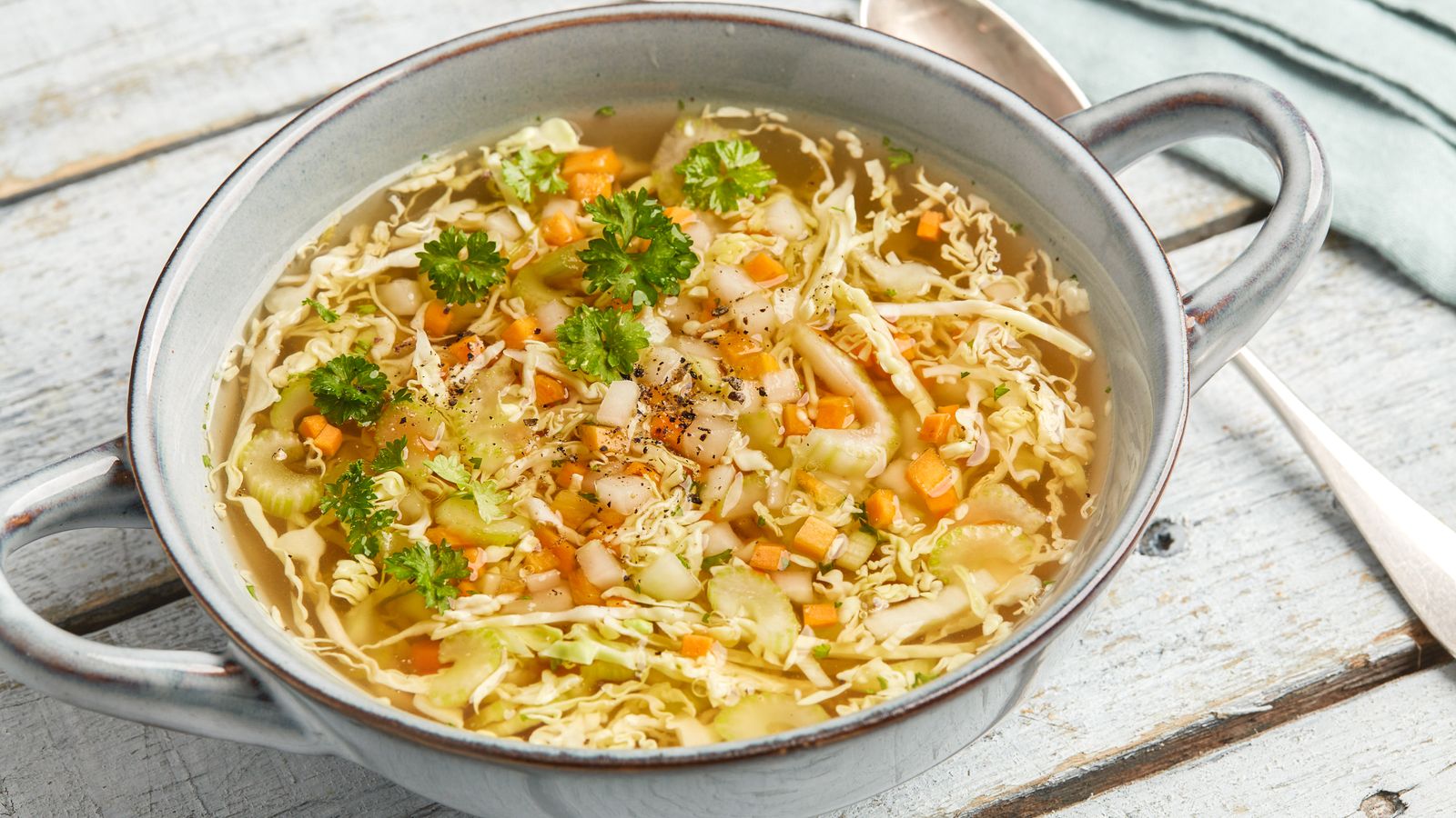 Klare Gemüsesuppe