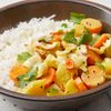Indisches Curry mit Kartoffeln und Weisskohl