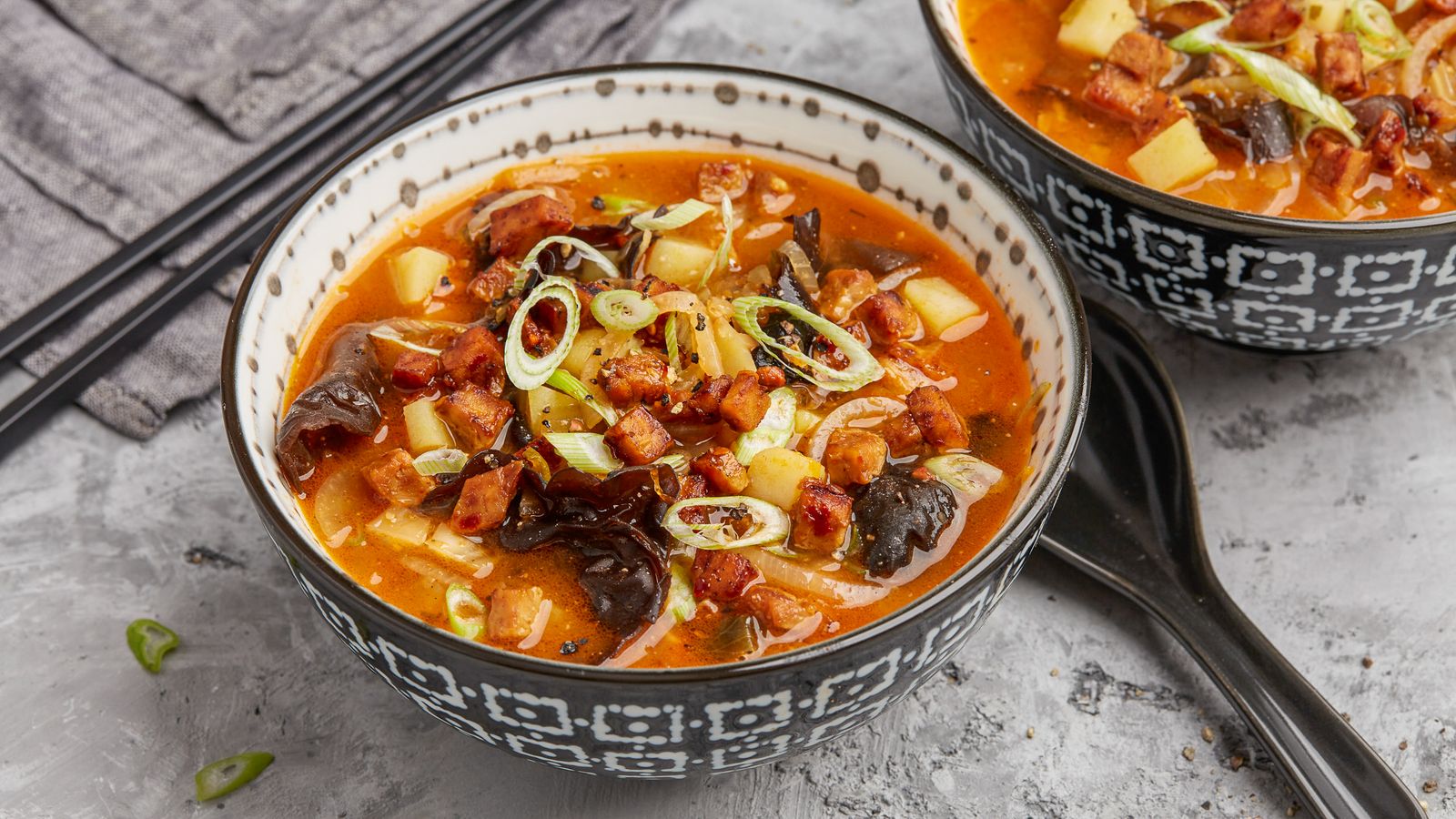 Kimchi-Suppe