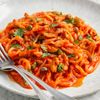 Konjak-Spaghetti an Paprika-Sauce - basisch