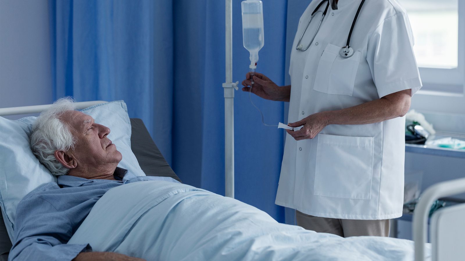 Im Krankenhaus krank durch Keime