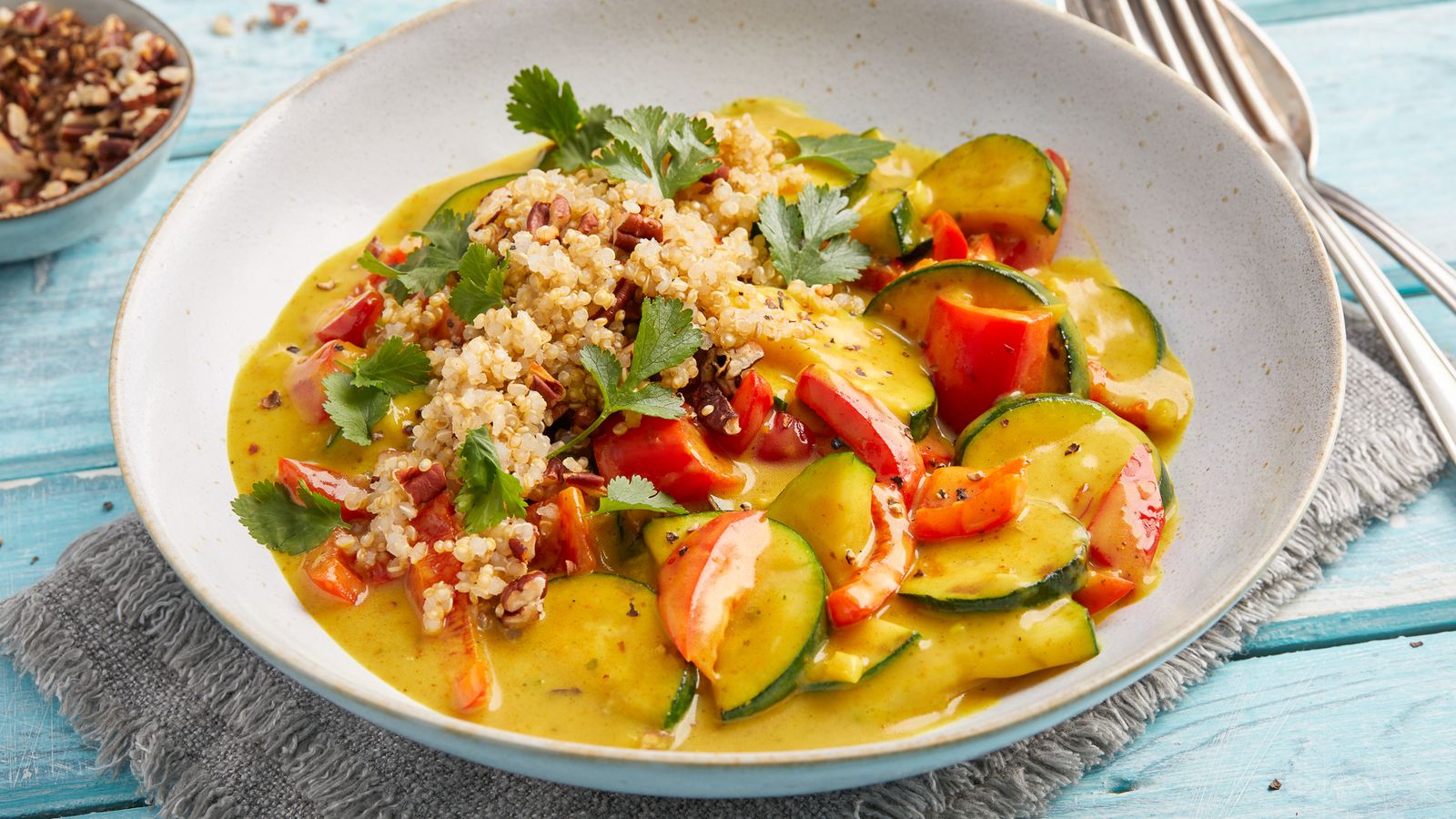 Paprika-Curry mit Quinoa