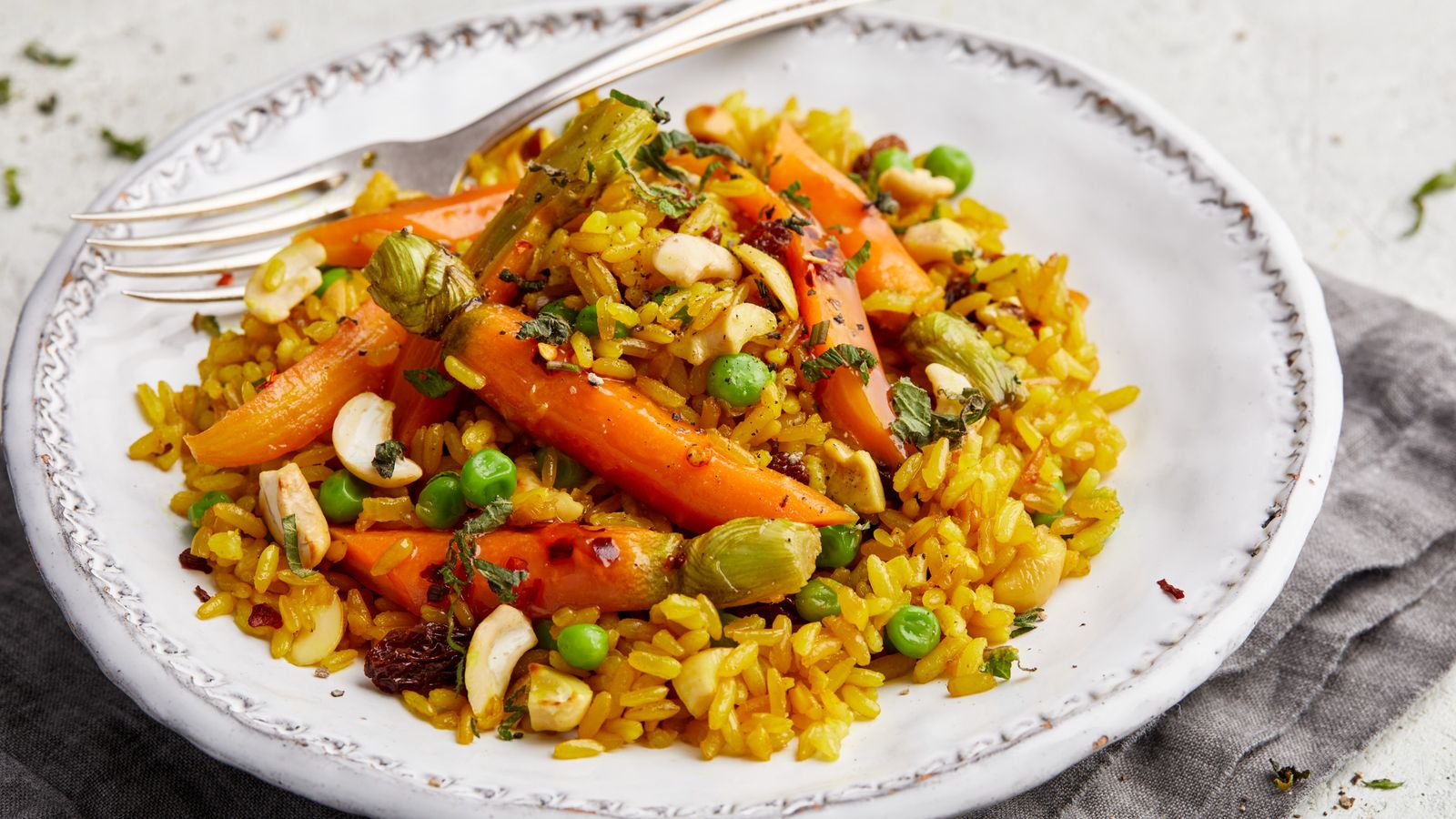 Pilaw-Reis mit Karotten