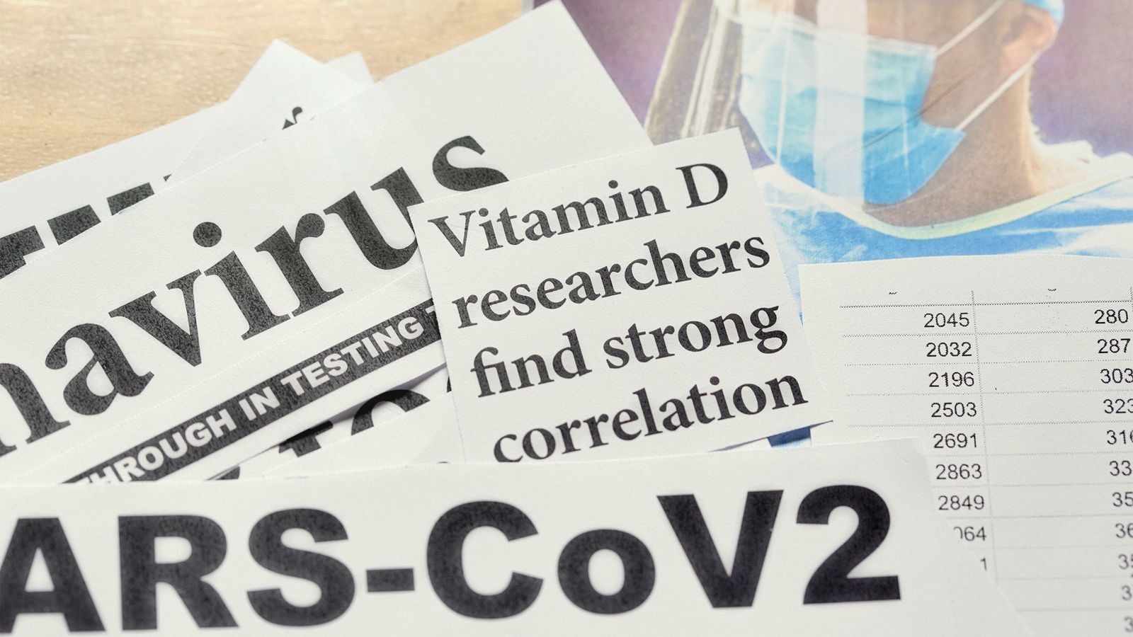 Vitamin D Mangel und Covid (Corona)